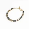 Joularie Black And Gold Bracelet* Bracelets