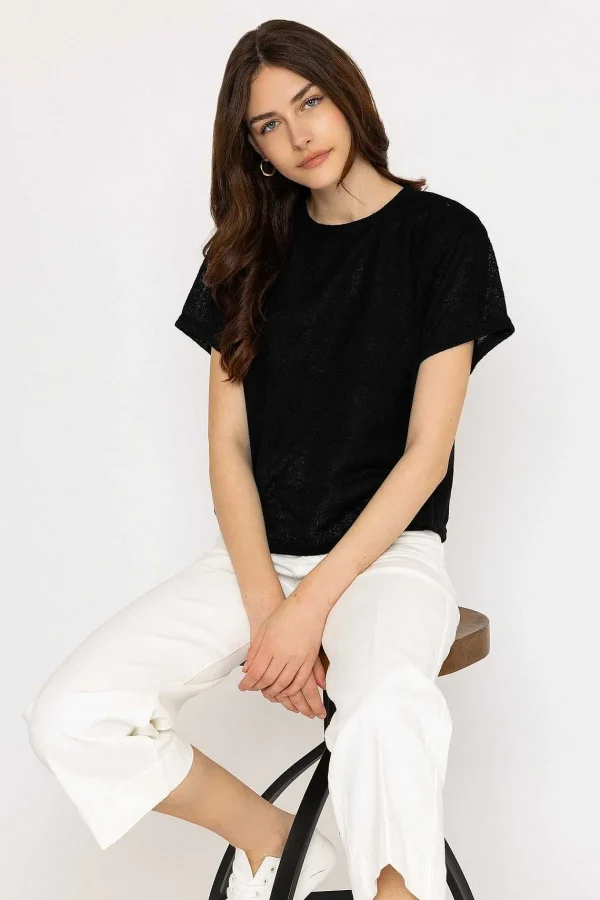 B.Young Black Bysif T-Shirt*Women Tops & Blouses