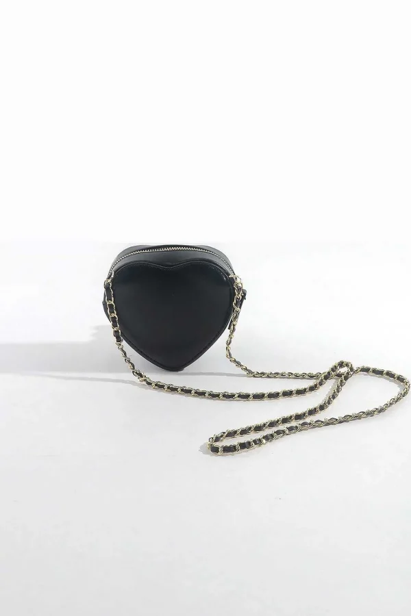 SOUL Accessories Black Heart Crossbody Bag* Accessories
