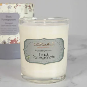 Celtic Candles Black Pomegranate Aromapot Round Tumbler 20Cl* Homeware
