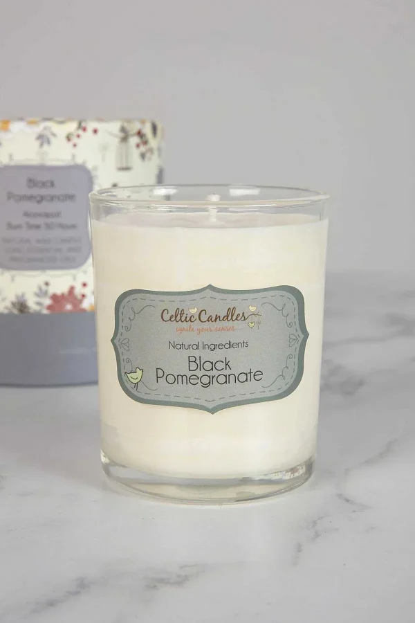 Celtic Candles Black Pomegranate Aromapot Round Tumbler 20Cl* Homeware