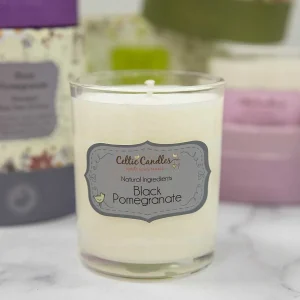 Celtic Candles Black Pomegranate Aromapot Round Tumbler 20Cl* Homeware