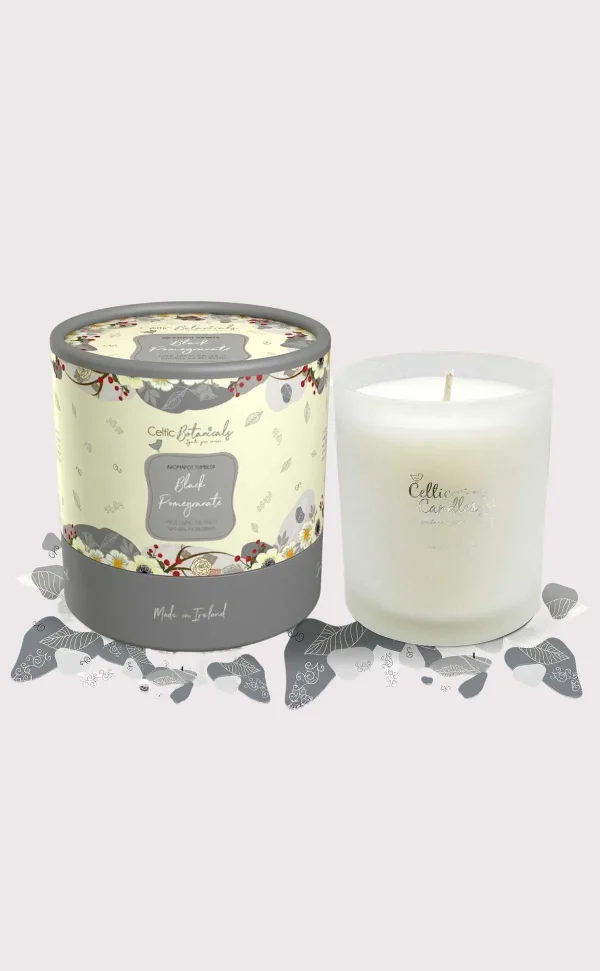 Celtic Candles Black Pomegranate Aromapot Round Tumbler 20Cl* Homeware