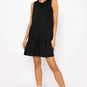Rowen Avenue Black Poplin Mini Dress* Sale Dresses