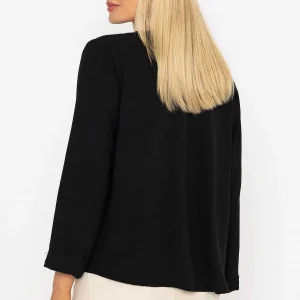 Pala D'oro Black Top With Necklace*Women Tops & Blouses