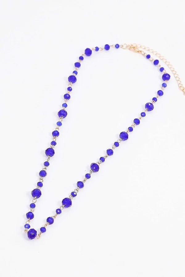 Soul Jewellery Blue Beaded Necklace* Necklaces