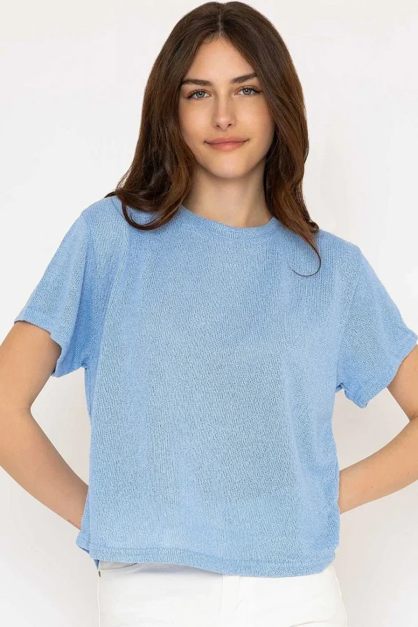 B.Young Blue Bysif T-Shirt*Women Tops & Blouses
