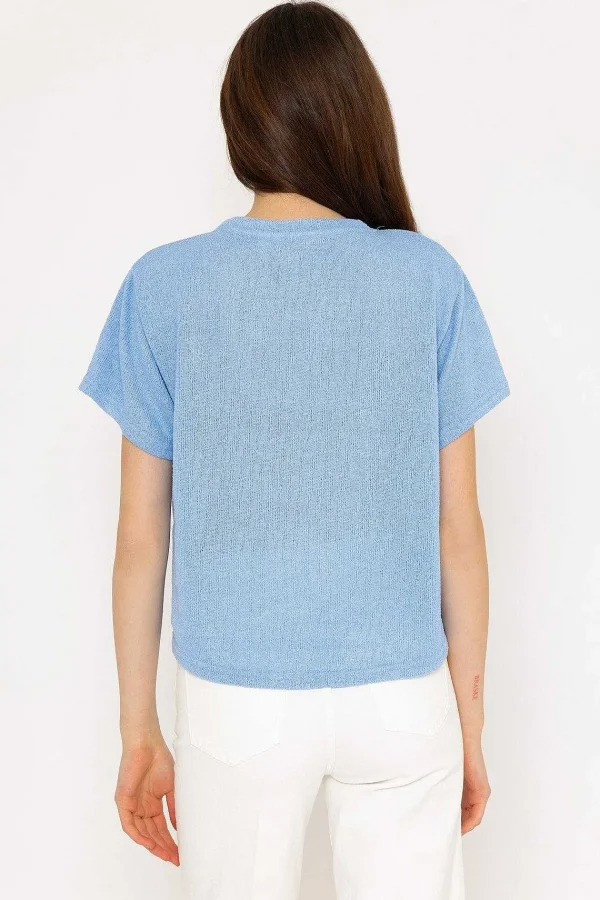 B.Young Blue Bysif T-Shirt*Women Tops & Blouses