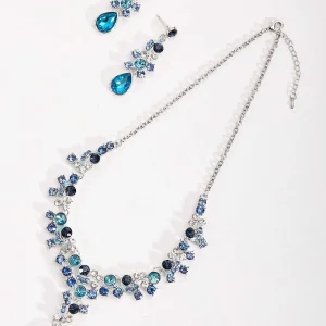 Soul Jewellery Blue Crystal Earrings* Boxed Gifts