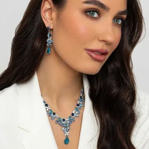 Soul Jewellery Blue Crystal Necklace* Boxed Gifts