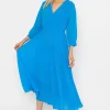 Pala D'oro Blue Hannah Midi Dress*Women Dresses & Jumpsuits