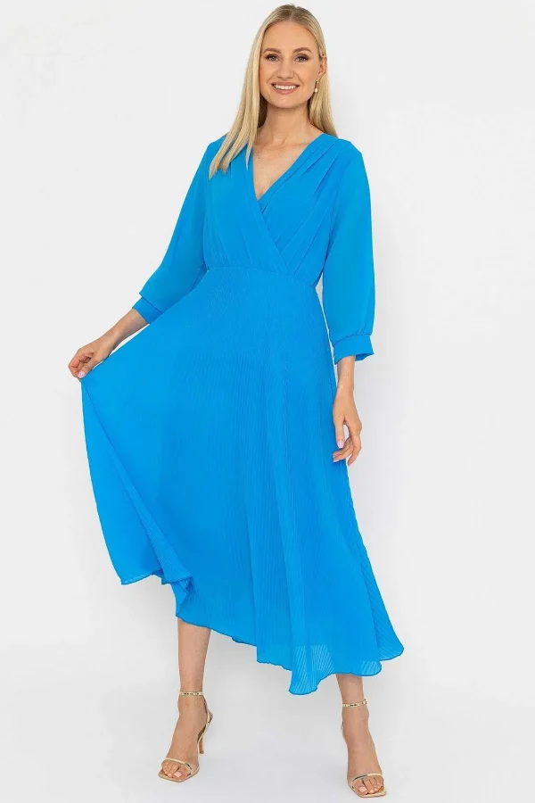 Pala D'oro Blue Hannah Midi Dress*Women Dresses & Jumpsuits