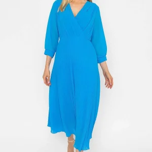 Pala D'oro Blue Hannah Midi Dress*Women Dresses & Jumpsuits