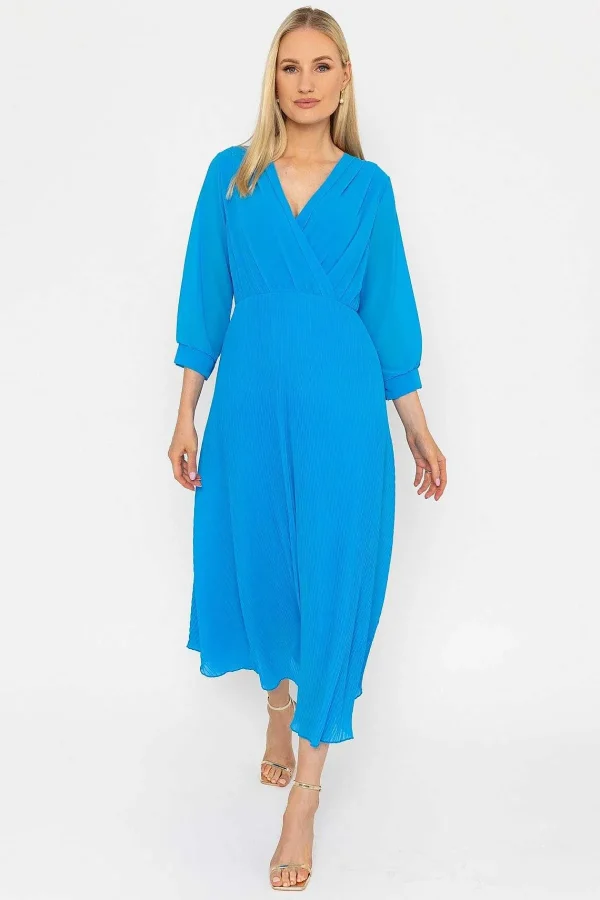 Pala D'oro Blue Hannah Midi Dress*Women Dresses & Jumpsuits