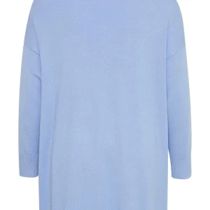 Simple Wish Blue Knitted Cardigan*Women Jumpers & Cardigans