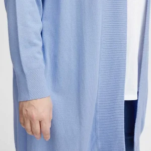 Simple Wish Blue Knitted Cardigan*Women Jumpers & Cardigans