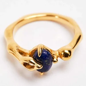 Joularie Blue Lapis Ring Size 8* Boxed Gifts