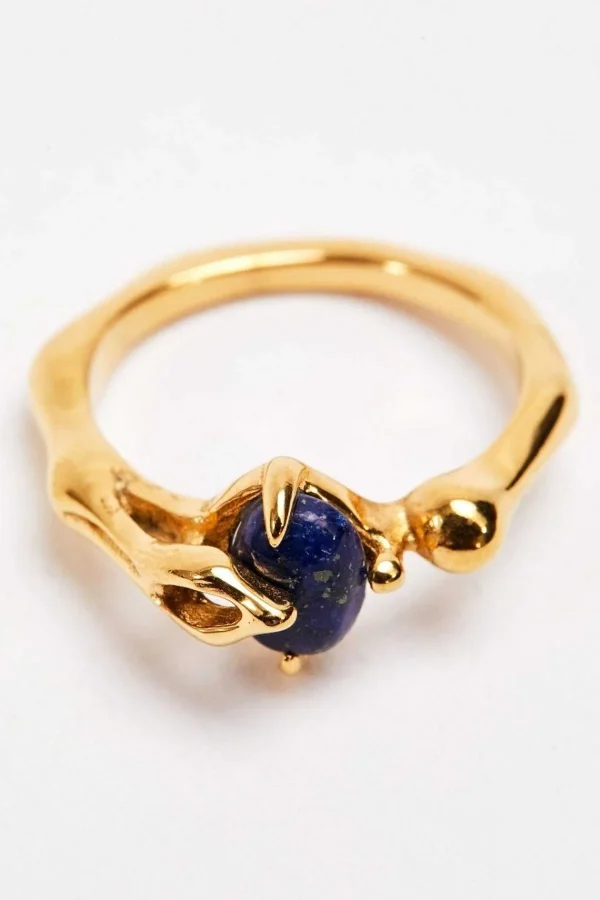 Joularie Blue Lapis Ring Size 8* Boxed Gifts