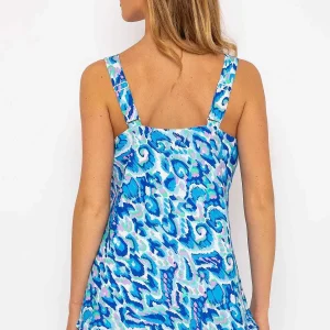 Rowen Avenue Blue Lurex Print Cami Top*Women Tops & Blouses