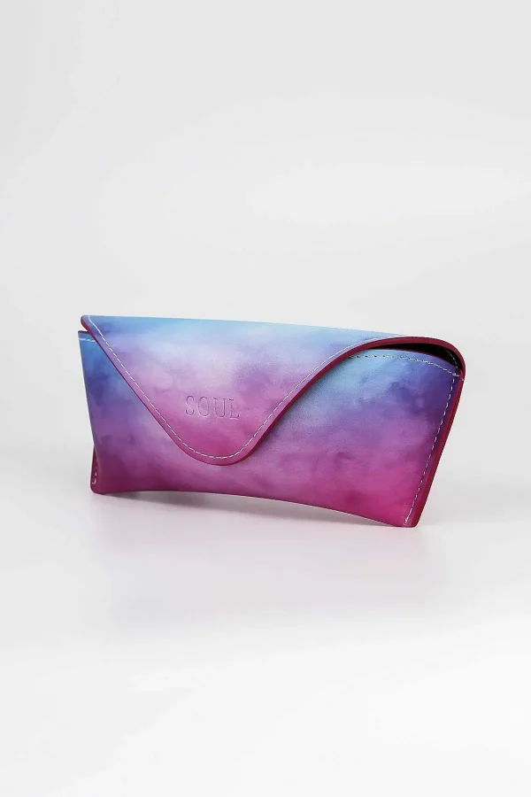 SOUL Accessories Blue Ombre Sunglass Case*Women As Seen On Social
