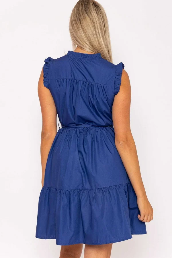 Kelly & Grace Weekend Blue Poplin Mini Dress* Sale Dresses