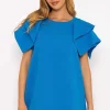 Rowen Avenue Blue Shoulder Detail Mini Dress*Women Dresses & Jumpsuits