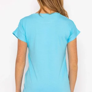 Kelly & Grace Weekend Blue Side Ruched Detail Top*Women Tops & Blouses