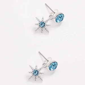 Joularie Blue Star Earrings* Her