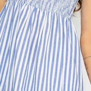 Rowen Avenue Blue Stripe Midi Dress*Women Dresses & Jumpsuits