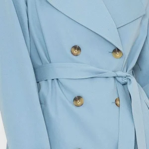 Rowen Avenue Blue Trench Coat*Women Coats & Jackets
