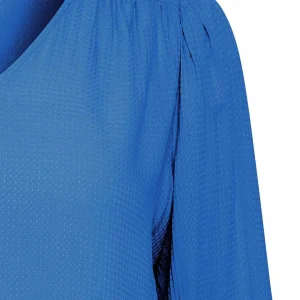 Simple Wish Blue Viscose Top*Women Tops & Blouses