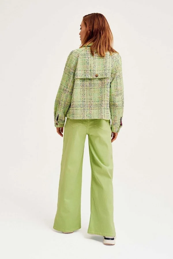 Cks Fashion Boa Jacket In Green*Women Coats & Jackets