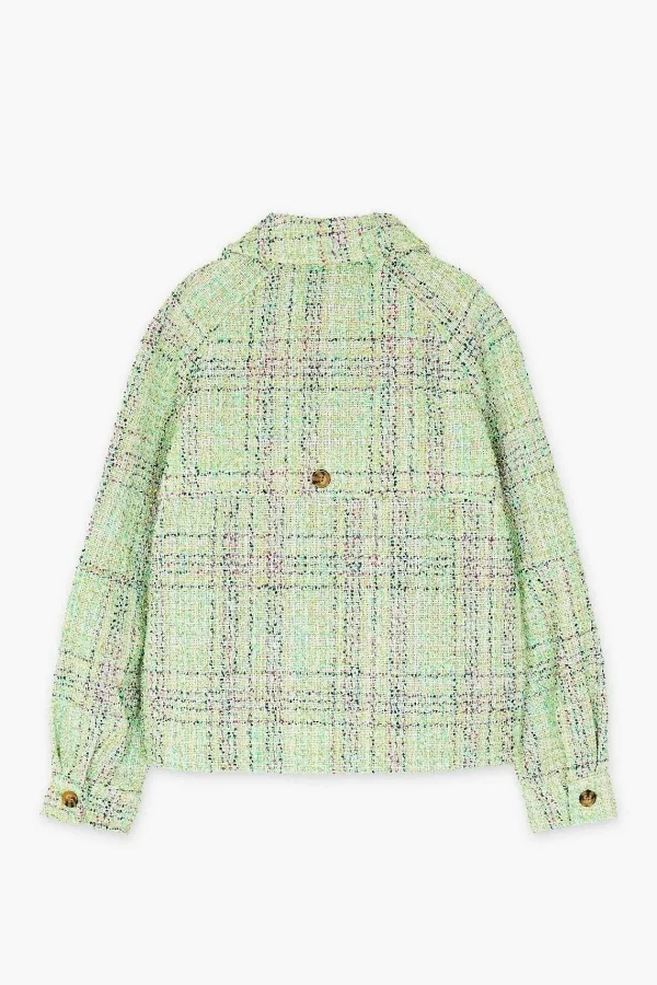 Cks Fashion Boa Jacket In Green*Women Coats & Jackets