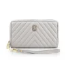 Tipperary Crystal Bags Bordeaux Quilted Purse In Grey* Accessories