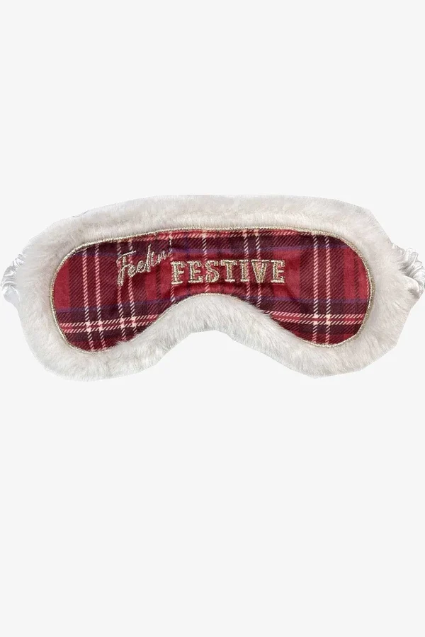 Something Special Gifts Borg Cosies And Eye Mask Set Size 4/5*Women Nightwear
