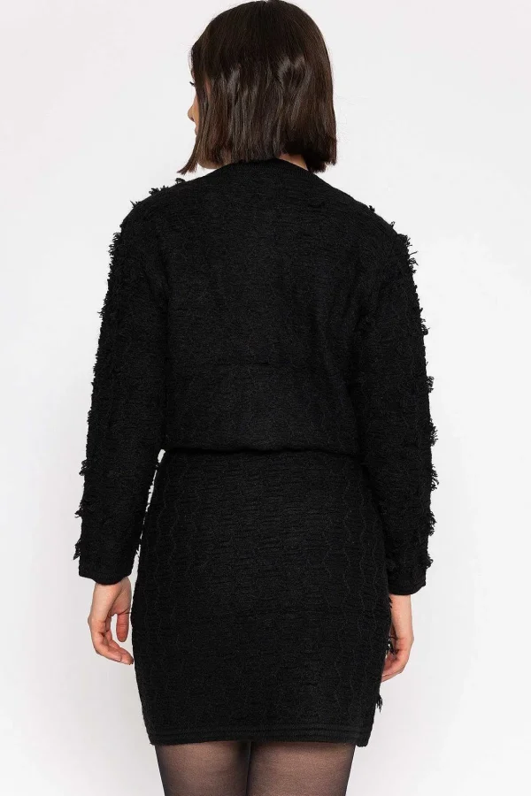 Elli White Boucle Jacket In Black*Women Blazers