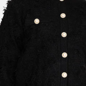 Elli White Boucle Jacket In Black*Women Blazers