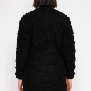 Elli White Boucle Jacket In Black*Women Blazers