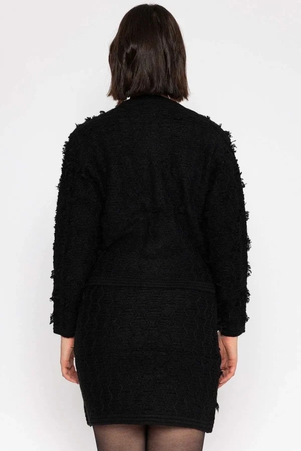 Elli White Boucle Jacket In Black*Women Blazers