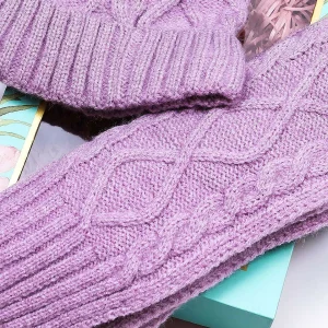SOUL Accessories Boxed Beanie And Scarf In Lilac* Teenager
