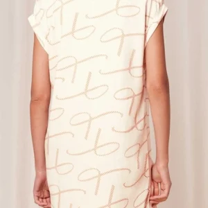 Triumph Boyfriend Fit Nightdress In Beige Print*Women Nightwear