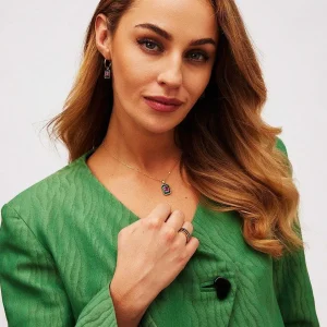 Knight & Day Braelyn Pink And Green Pendant* Necklaces