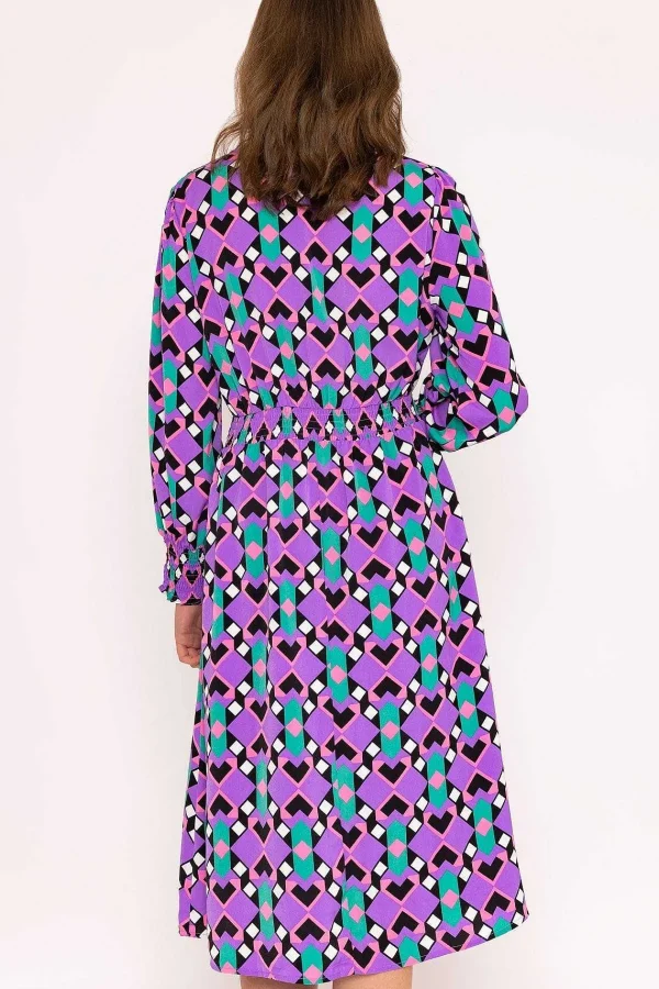 Rowen Avenue Brioni Midi Dress In Lilac Print*Women Dresses & Jumpsuits
