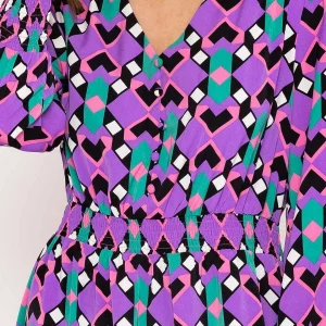 Rowen Avenue Brioni Midi Dress In Lilac Print*Women Dresses & Jumpsuits