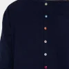 J'aime la Vie Button Detail Knit In Navy*Women Jumpers & Cardigans