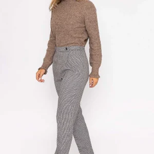 Rowen Avenue Button Detail Tailored Pant In Park Check Print*Women Jeans & Trousers