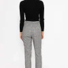 Rowen Avenue Button Detail Tailored Pant In Check Print*Women Jeans & Trousers