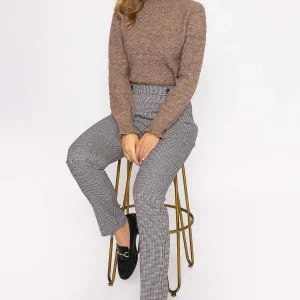 Rowen Avenue Button Detail Tailored Pant In Park Check Print*Women Jeans & Trousers