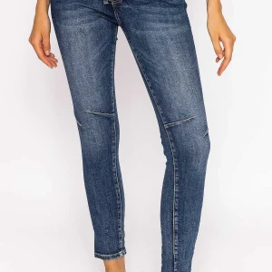 J'aime la Vie Button Front Jeans In Dark Denim*Women Jeans & Trousers