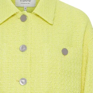 B.Young Bydadena Yellow Tweed Jacket*Women Coats & Jackets